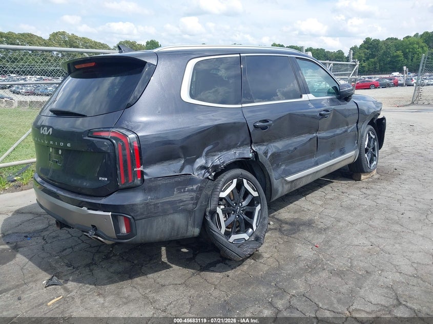2025 Kia Telluride Ex VIN: 5XYP3DGC2SG607284 Lot: 45683119
