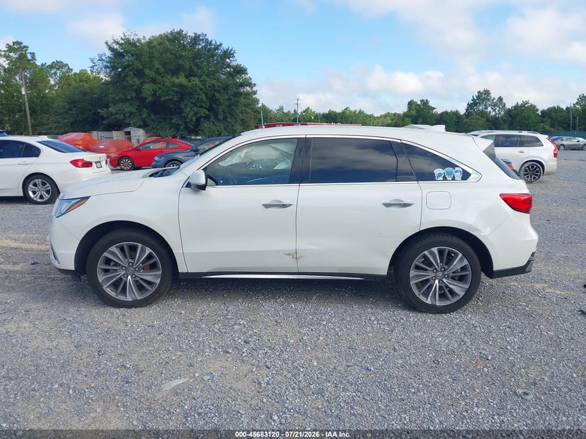 2018 Acura Mdx Technology Package Acurawatch Plus Pkg VIN: 5J8YD3H52JL003184 Lot: 45683120