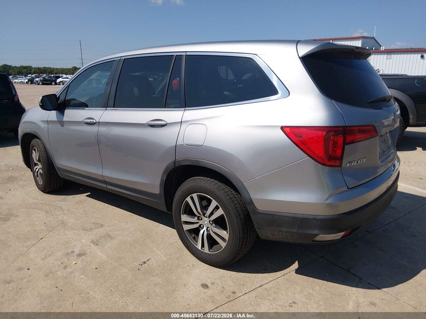 Vin: 5fnyf6h53gb005676, lot: 46181739, honda pilot ex-l 20163