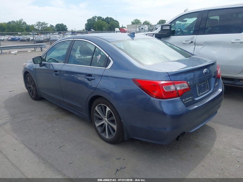 2016 Subaru Legacy 2.5I Limited VIN: 4S3BNBL66G3002138 Lot: 45683143