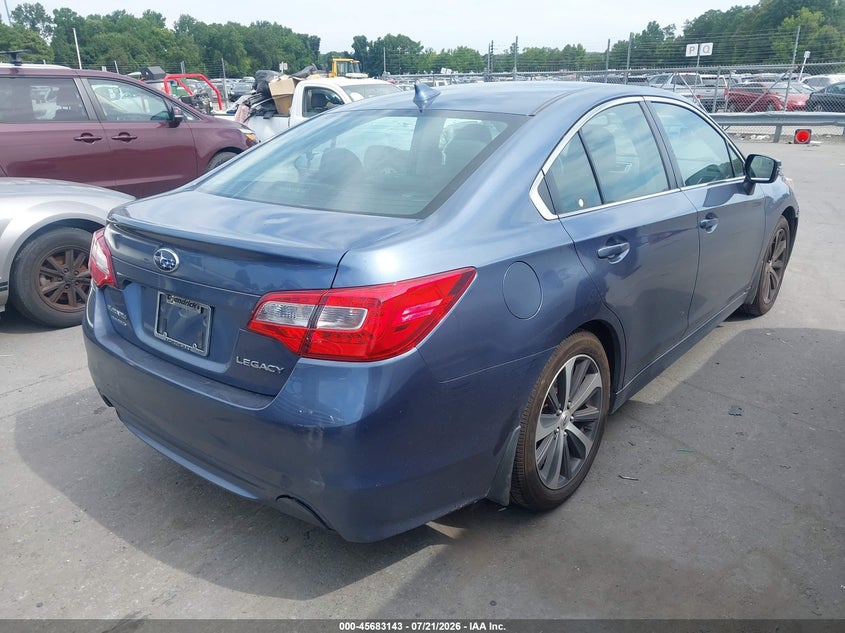 2016 Subaru Legacy 2.5I Limited VIN: 4S3BNBL66G3002138 Lot: 45683143