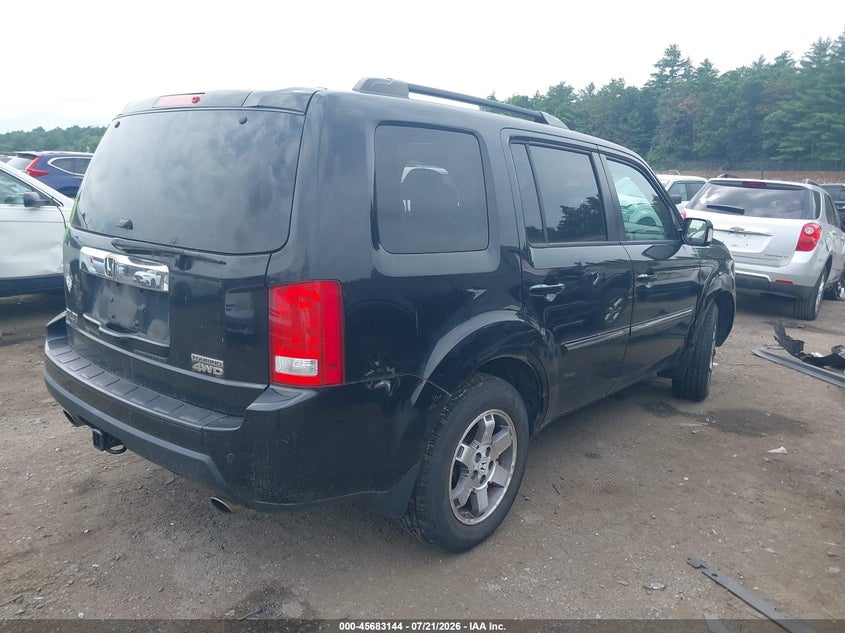Vin: 5fnyf4h96ab033132, lot: 46181753, honda pilot touring 20104