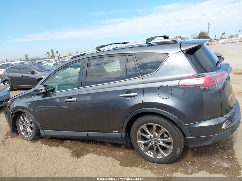 2017 Toyota Rav4 Hybrid Limited VIN: JTMDJREV3HD142953 Lot: 45683152