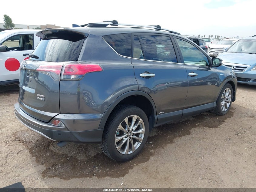 2017 Toyota Rav4 Hybrid Limited VIN: JTMDJREV3HD142953 Lot: 45683152