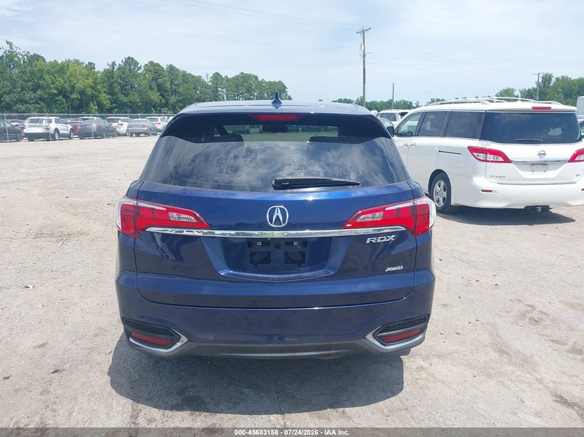 ACURA RDX 2016 VIN 5J8TB4H53GL019621