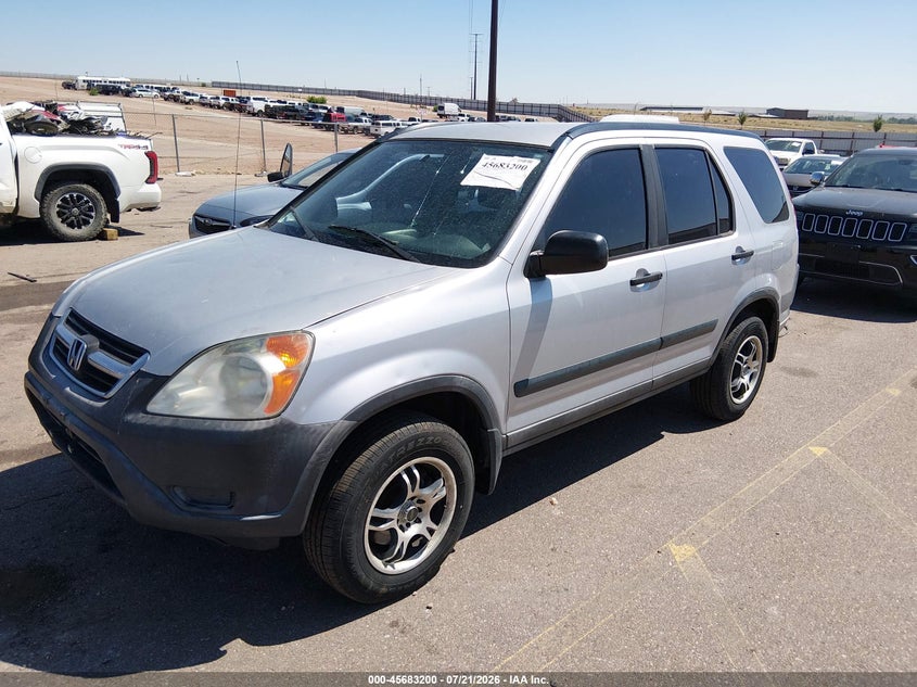 2002 HONDA CR-V SPORT UTILITY VEHICLE 2.4L I-4 DOHC, VVT, 160HP