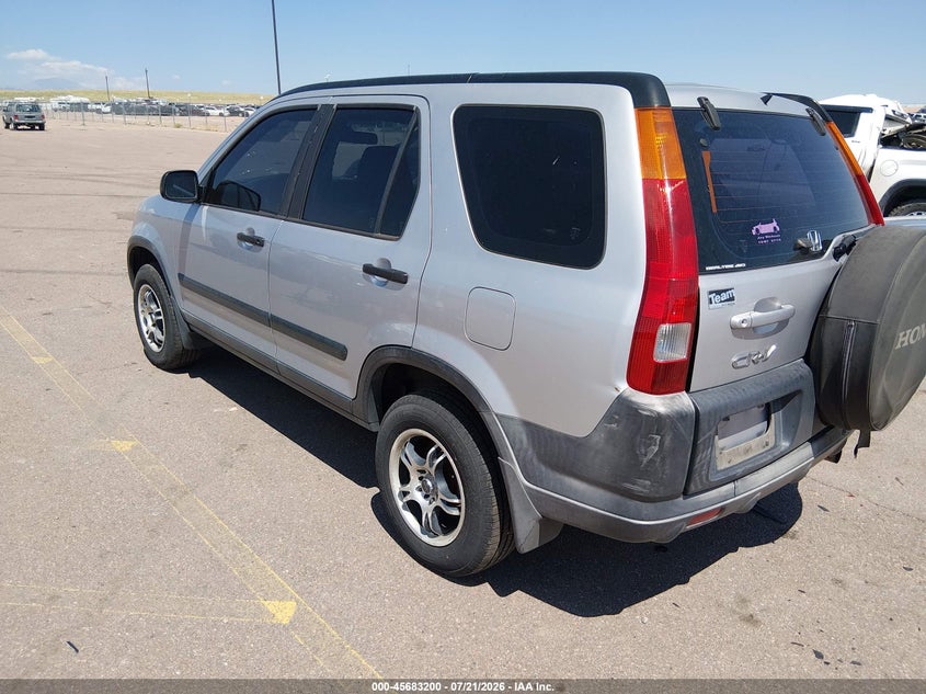 2002 HONDA CR-V SPORT UTILITY VEHICLE 2.4L I-4 DOHC, VVT, 160HP