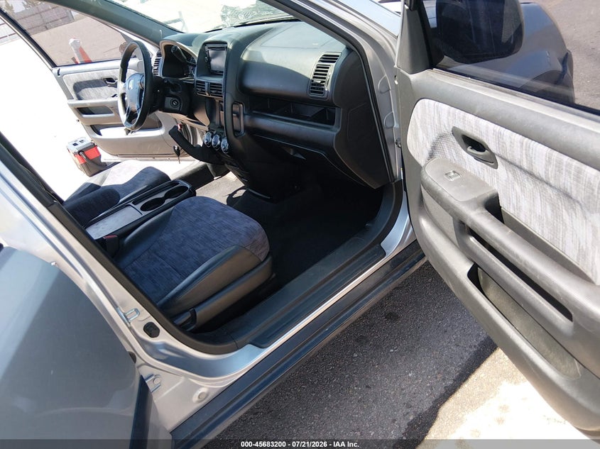 2002 HONDA CR-V SPORT UTILITY VEHICLE 2.4L I-4 DOHC, VVT, 160HP