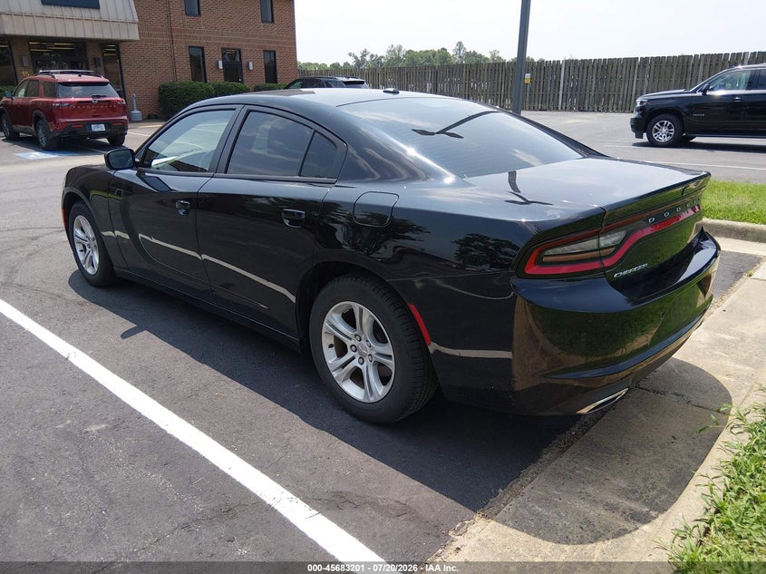 Vin: 2c3cdxbg9lh190132, lot: 46181810, dodge charger sxt rwd 20203