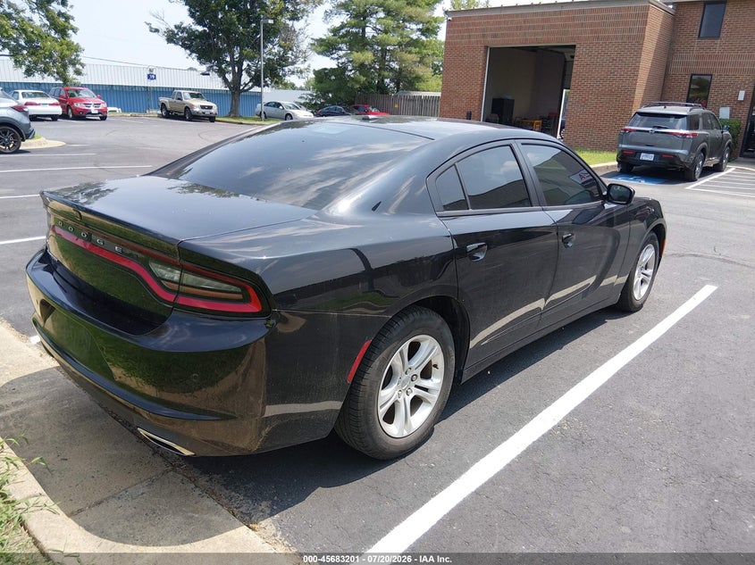 Vin: 2c3cdxbg9lh190132, lot: 46181810, dodge charger sxt rwd 20204