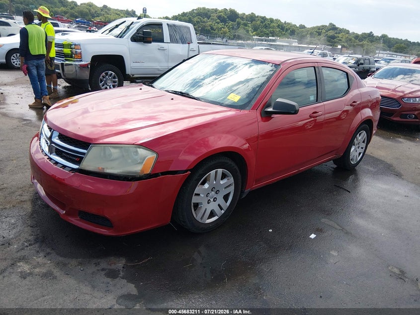 2014 Dodge Avenger Se VIN: 1C3CDZAB7EN146951 Lot: 45683211