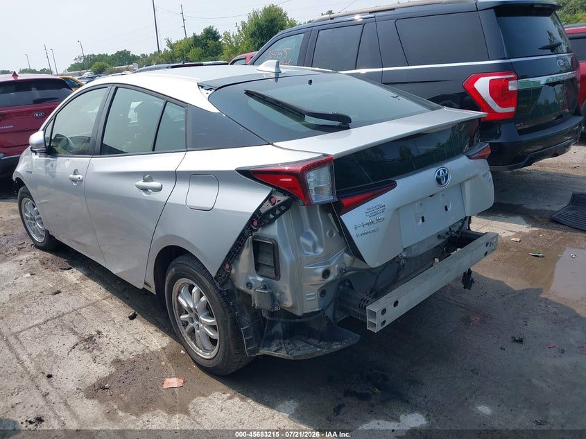 2021 TOYOTA PRIUS auction photo 3
