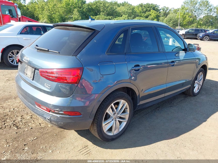 Vin: wa1eccfs4jr000274, lot: 46181829, audi q3 2.0t premium/2.0t sport premium 20184