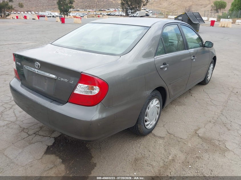 2003 TOYOTA CAMRY auction photo 4