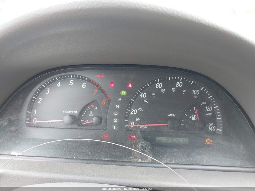 2003 TOYOTA CAMRY auction photo 7