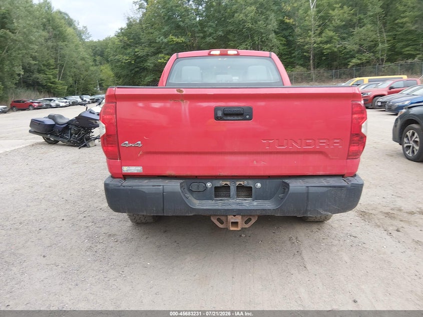 2014 Toyota Tundra Sr 4.6L V8 VIN: 5TFUM5F14EX055116 Lot: 45683231