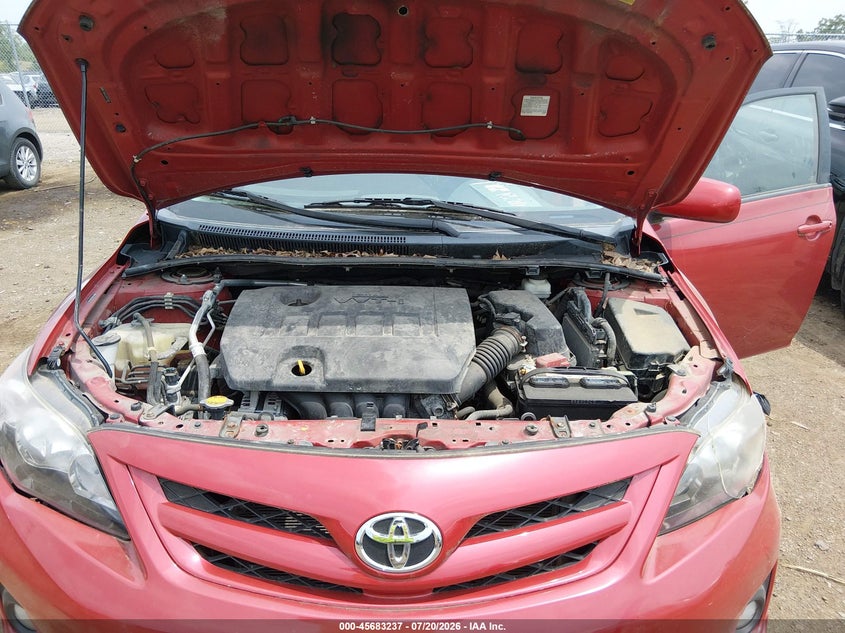 2011 Toyota Corolla S VIN: 2T1BU4EE2BC701124 Lot: 45683237