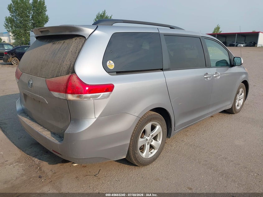 Vin: 5tdkk3dc5ds303142, lot: 46181849, toyota sienna le v6 8 passenger 20134