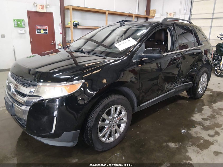 Vin: 2fmdk4kc5cba10466, lot: 46181855, ford edge limited 20122