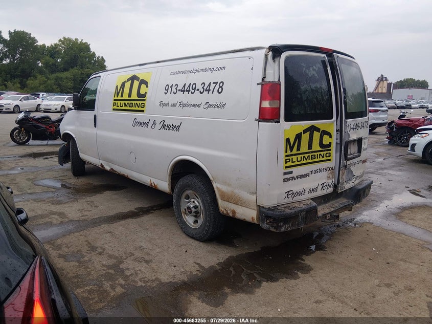 Vin: 1gtzggba1a1182711, lot: 46181864, gmc savana work van 20103