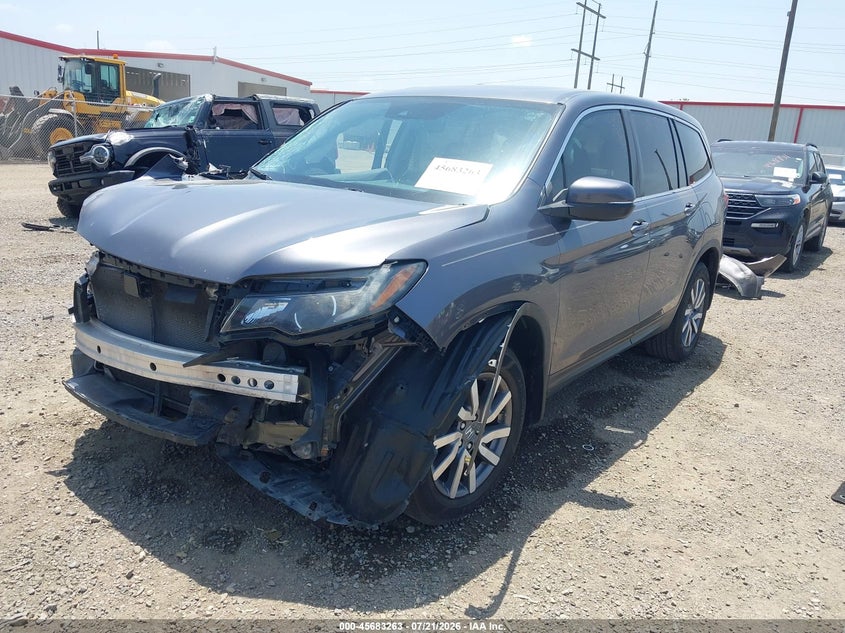 Vin: 5fnyf5h57lb006589, lot: 46181872, honda pilot 2wd ex-l 20202