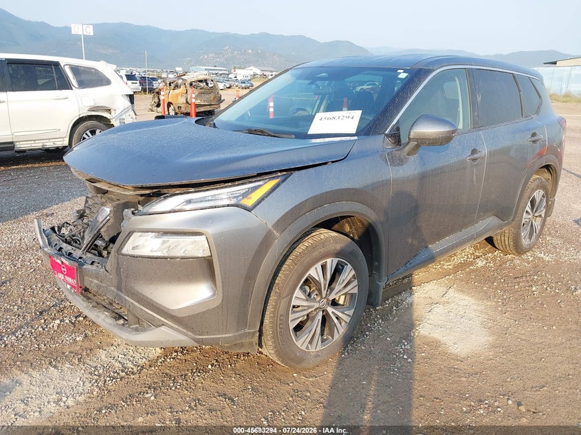 2021 NISSAN ROGUE auction photo 2