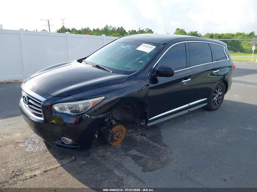 2013 Infiniti Jx35 VIN: 5N1AL0MM6DC350581 Lot: 45683314