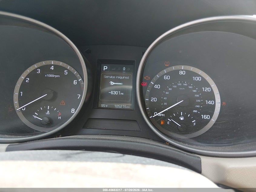 2017 HYUNDAI SANTA FE SPORT auction photo 7