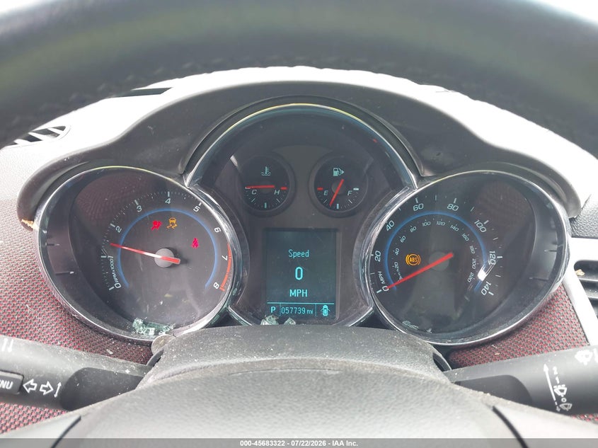 CHEVROLET CRUZE 2012 VIN 1G1PF5SCXC7158139