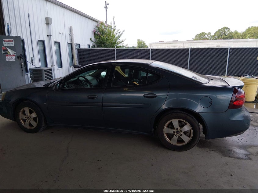 2006 Pontiac Grand Prix VIN: 2G2WP552961112617 Lot: 45683326