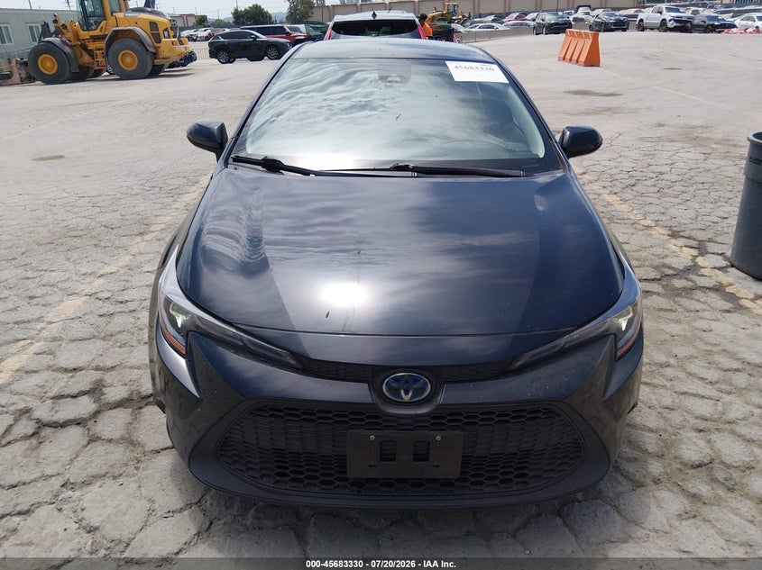 2022 Toyota Corolla Hybrid Le VIN: JTDEAMDE8NJ044068 Lot: 45683330