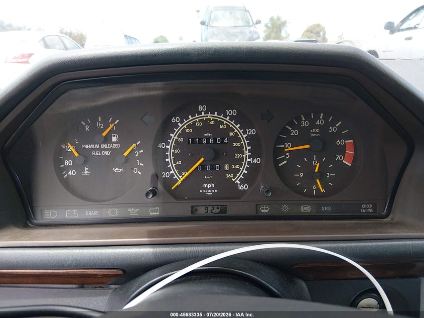 1994 Mercedes-Benz E 420 VIN: WDBEA34E0RC043399 Lot: 45683335