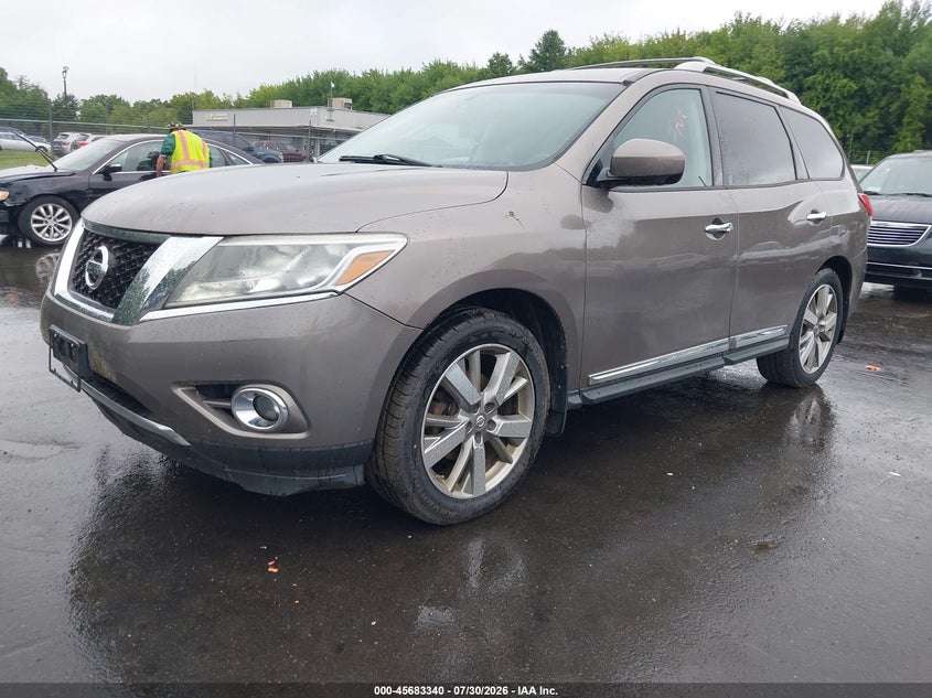 Vin: 5n1ar2mm0dc670098, lot: 46181949, nissan pathfinder platinum 20132