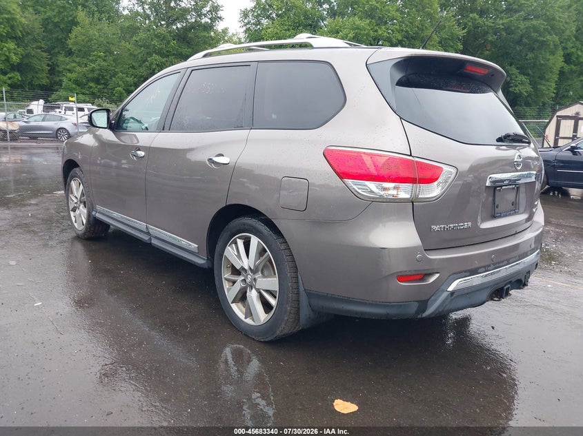 Vin: 5n1ar2mm0dc670098, lot: 46181949, nissan pathfinder platinum 20133
