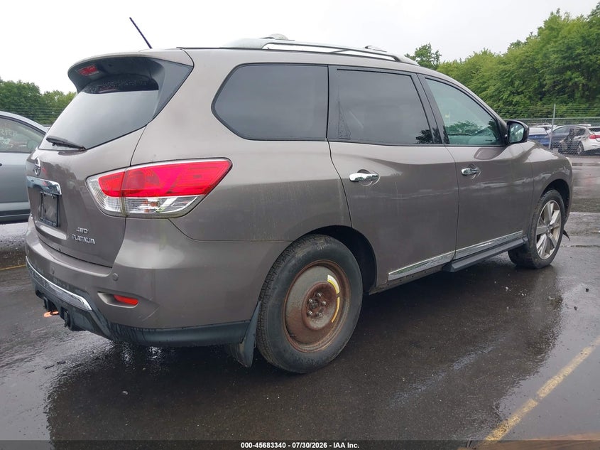 Vin: 5n1ar2mm0dc670098, lot: 46181949, nissan pathfinder platinum 20134