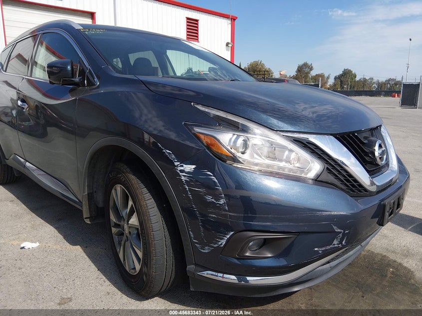 2015 Nissan Murano Sl VIN: 5N1AZ2MG5FN215037 Lot: 45683343
