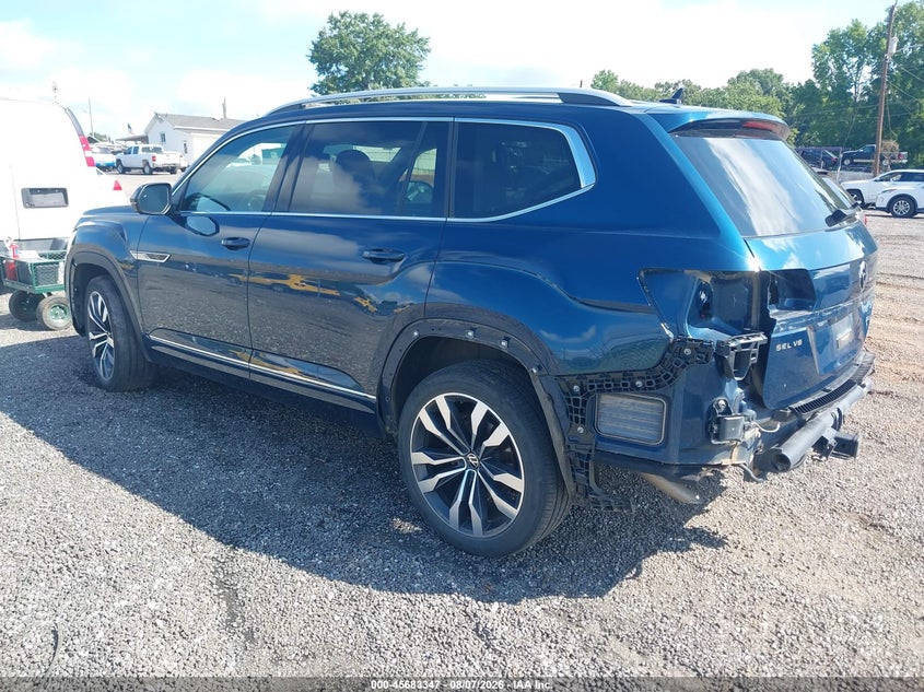 Vin: 1v2fr2ca1nc521054, lot: 46181956, volkswagen atlas 3.6l v6 sel premium r-line 20223