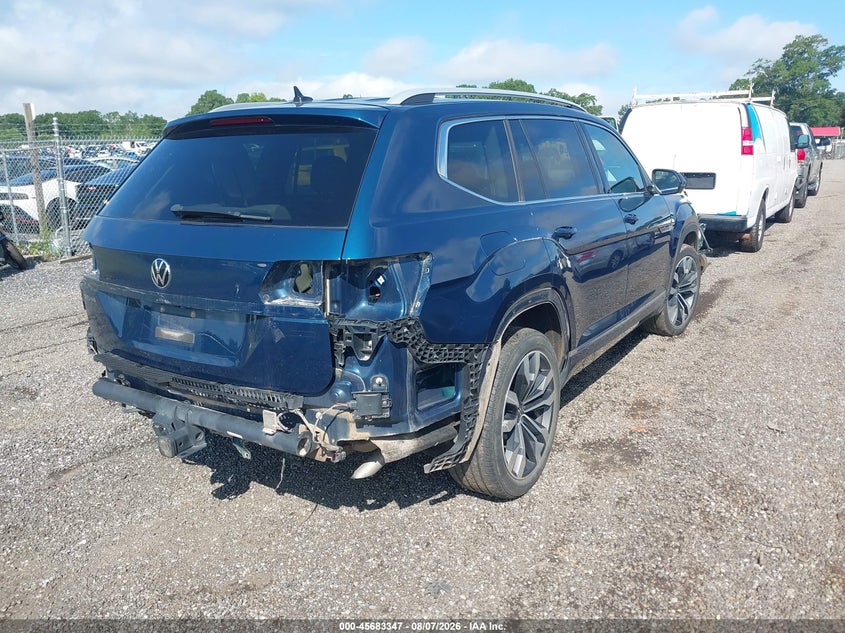 Vin: 1v2fr2ca1nc521054, lot: 46181956, volkswagen atlas 3.6l v6 sel premium r-line 20224