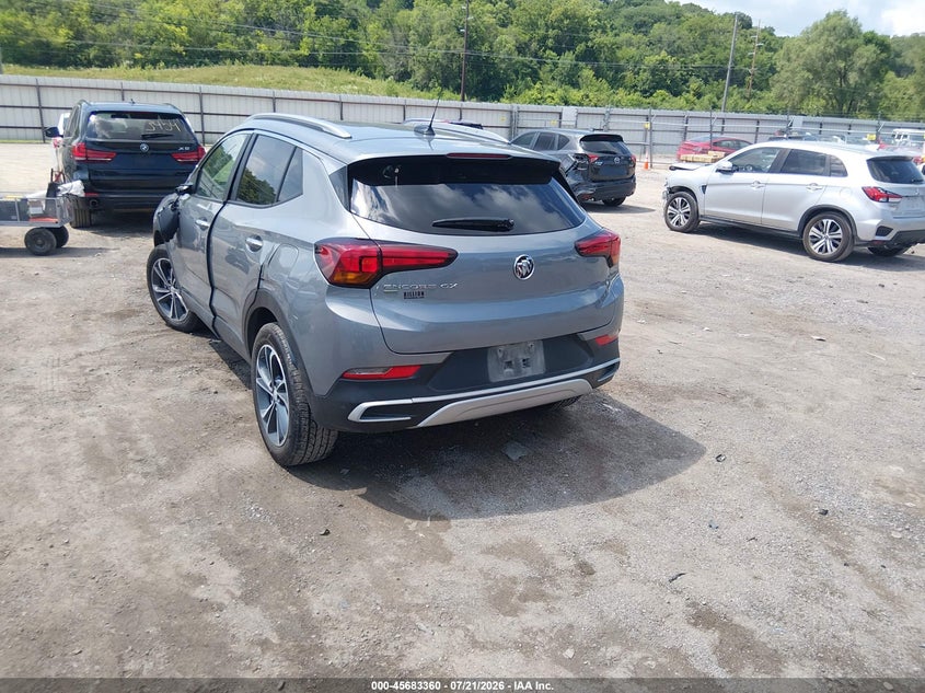 Vin: kl4mmesl1pb120389, lot: 46181968, buick encore gx select awd 20233