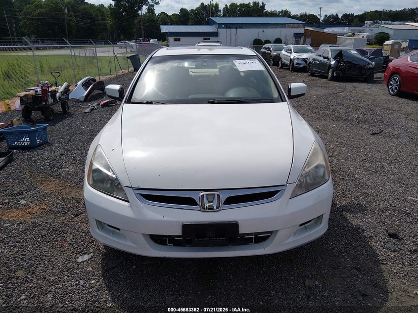 HONDA ACCORD 2006 VIN 1HGCM66576A065956