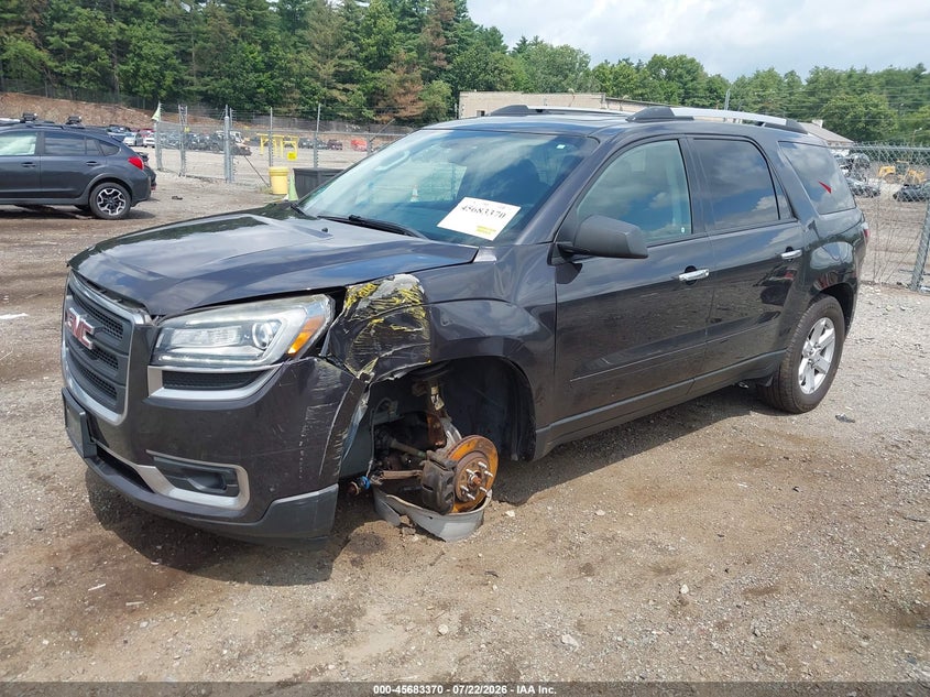 Vin: 1gkkvpkd3gj250733, lot: 46181979, gmc acadia sle-2 20162