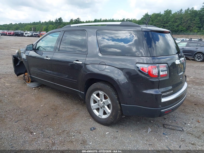Vin: 1gkkvpkd3gj250733, lot: 46181979, gmc acadia sle-2 20163