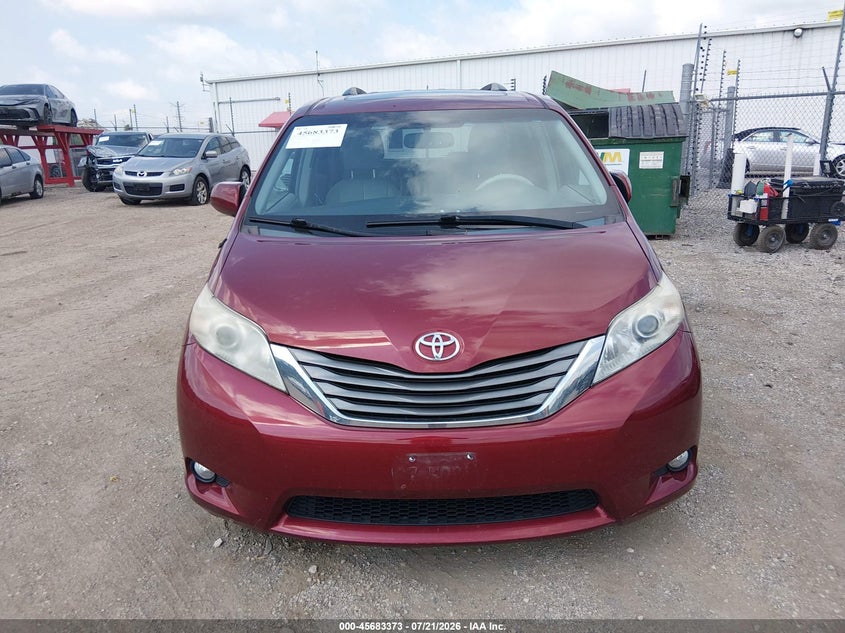 2014 Toyota Sienna Xle V6 8 Passenger VIN: 5TDYK3DC7ES458965 Lot: 45683373