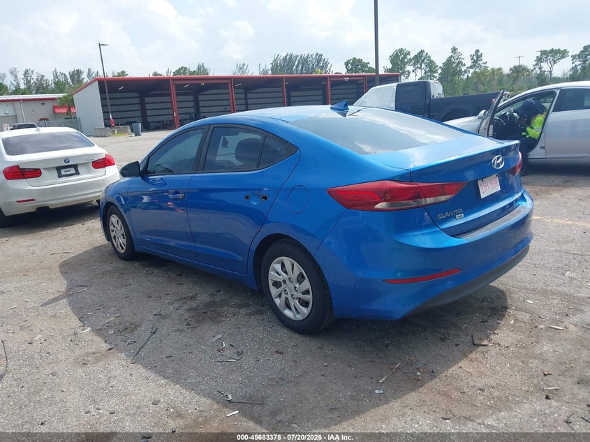 2017 HYUNDAI ELANTRA auction photo 3