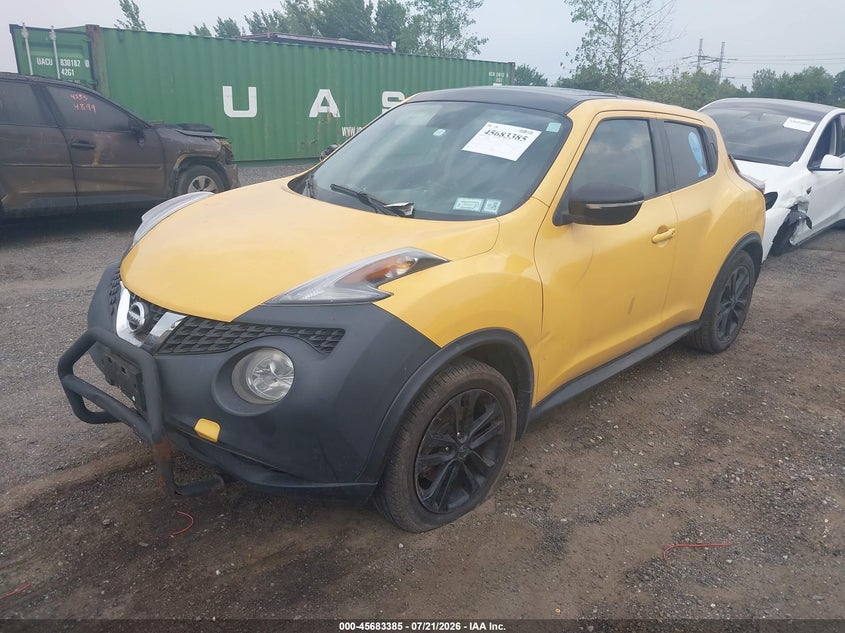 Vin: jn8af5mv8ft555165, lot: 46181994, nissan juke sv 20152