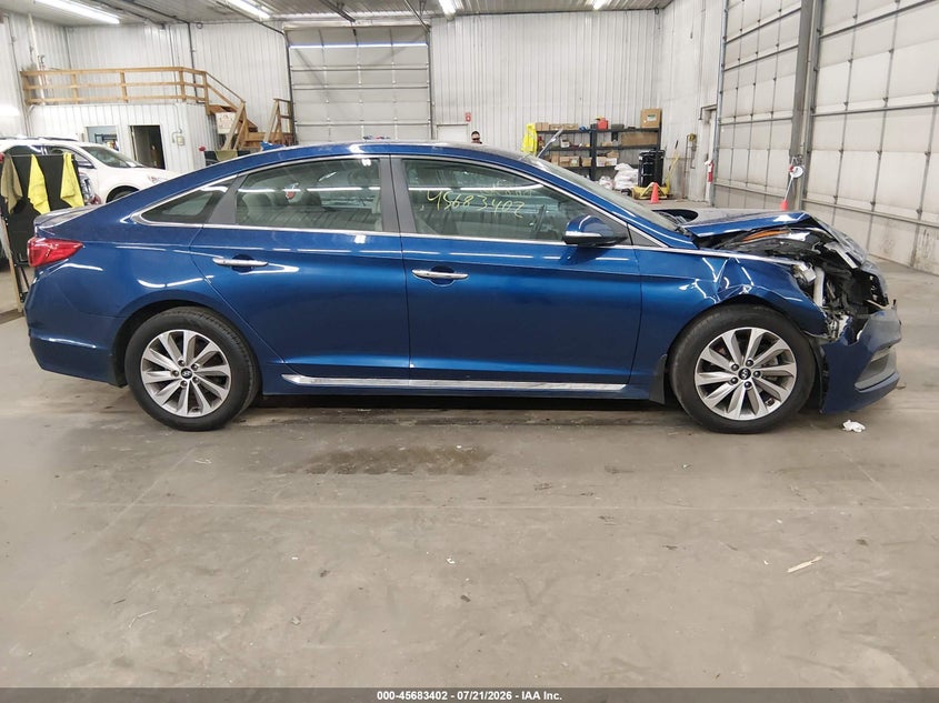 2017 Hyundai Sonata Sport VIN: 5NPE34AF1HH585385 Lot: 45683402