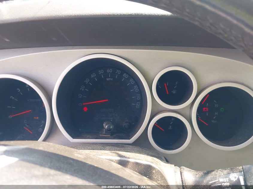 TOYOTA TUNDRA 2008 VIN 5TBDV581X8S511956