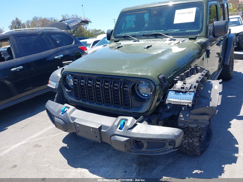2024 Jeep Wrangler 4Xe Willys 4Xe VIN: 1C4RJXN63RW145618 Lot: 45683409