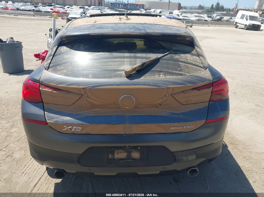 2018 BMW X2 xDrive28I VIN: WBXYJ5C31JEF71638 Lot: 45683411
