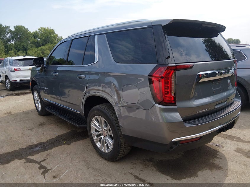 Vin: 1gks2bkd1mr470848, lot: 46182025, gmc yukon 4wd slt 20213